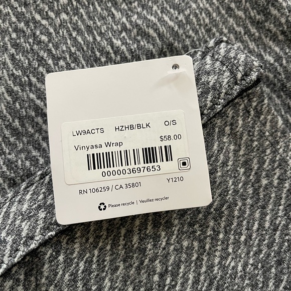 NWT Lululemon Vinyasa Wrap - Picture 5 of 10